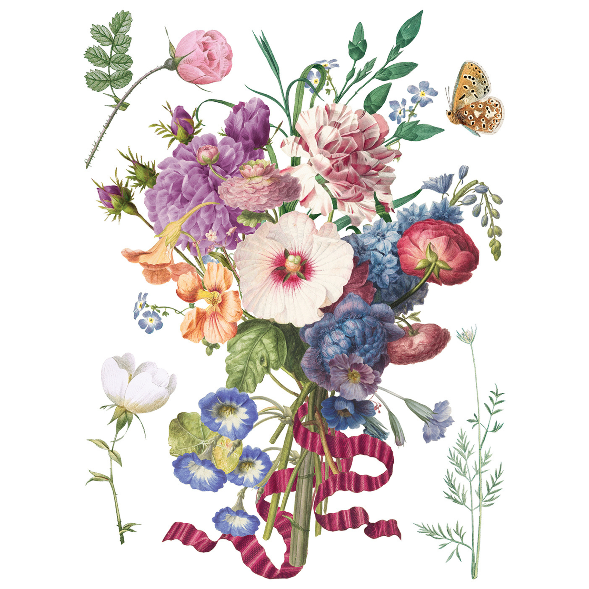 Marché Des Fleurs IOD Transfer by Iron Orchid Designs. Pg 8