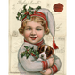 "Boy with Puppy" Decoupage paper by Monahan Papers available at Milton's Daughter