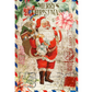 "Christmas-0332" Paper Designs Decoupage Rice Paper imported from Italy and available at Milton's Daughter in Size A4- 8.3" x 11.7"