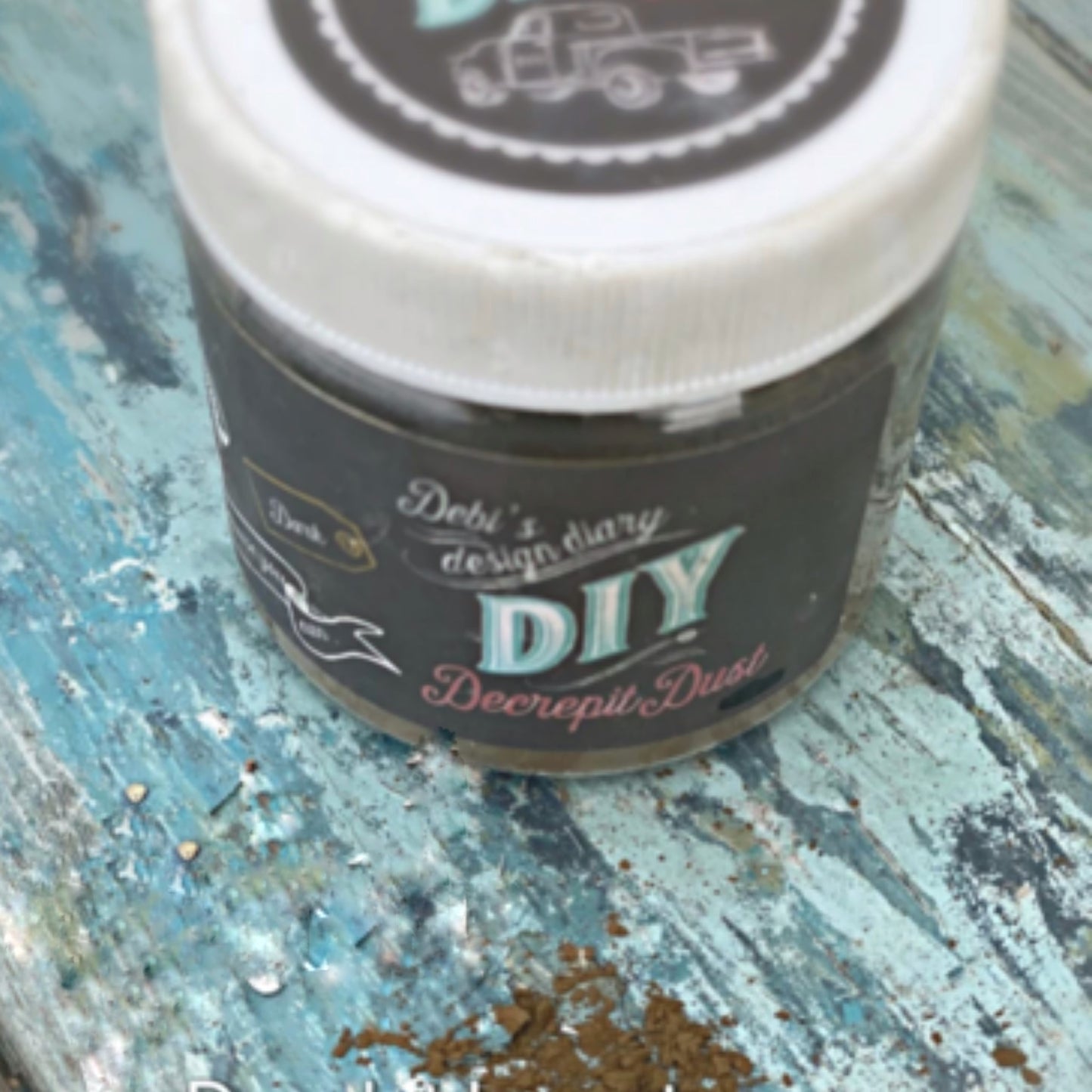 Decrepit Dust in Dark or White by  Debi's Design Diary DIY Paint available at Milton's Daughter