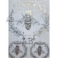 "Gilded Royal Bee" decoupage rice paper by AB Studio. Size A4 available at Milton's Daughter.