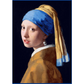 Girl With A Pearl Earring by Johannes Vermeer. 11" x 17" print by Monahan Papers available at Milton's Daughter.