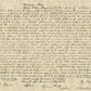 Monahan Papers "In the Common Pleas" 11" x 17" Script longhand lettering.  Hand-written colonial letter.  Repeat pattern. Aged paper for decoupage and mixed media art available at Milton's Daughter