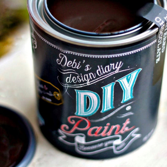 Layered Chocolate by  Debi's Design Diary DIY Paint available at Milton's Daughter
