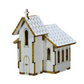 Tiny Church #13 from the Little House Collection by Pentart available at Milton's Daughter