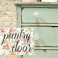 Antique dresser painted in Pantry Door (pale green) by Sweet Pickins Milk Paint available at Milton's Daughter