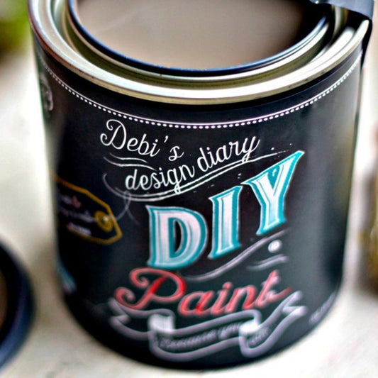 Prairie Grey by  Debi's Design Diary DIY Paint available at Milton's Daughter
