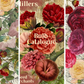 " Roses are Red"  decoupage paper set by Made by Marley available at Milton's Daughter.  Combo photo of all trhee pape designs included in set.