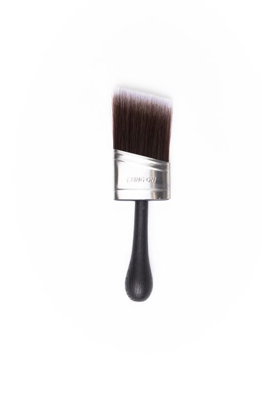 SA50 Cling On! Brush, short handle with angled bristles 50mm available at Milton's Daughter.