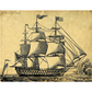 The Tall Ship - SPS964 - Decoupage Paper by Monahan Papers. 11' x 17" available at Milton's Daughter
