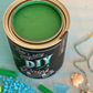 Debi's Design Diary DIY Paint in Salty Kiss (bright green) at MIlton's Daughter