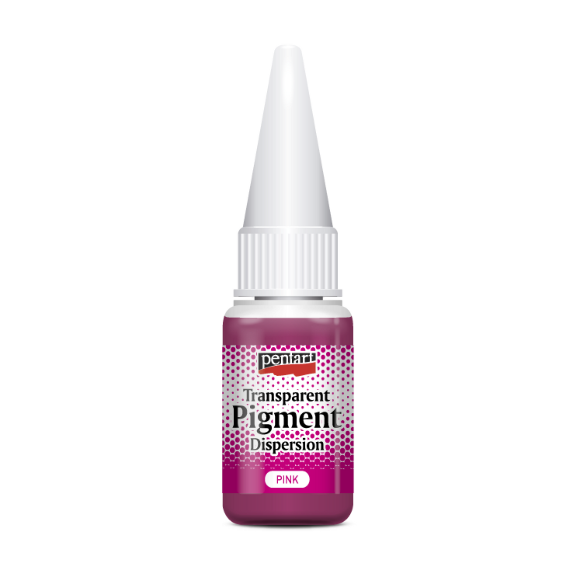 Transparent Pigment Dispersion in Pink by Pentart available at Milton's Daughter.