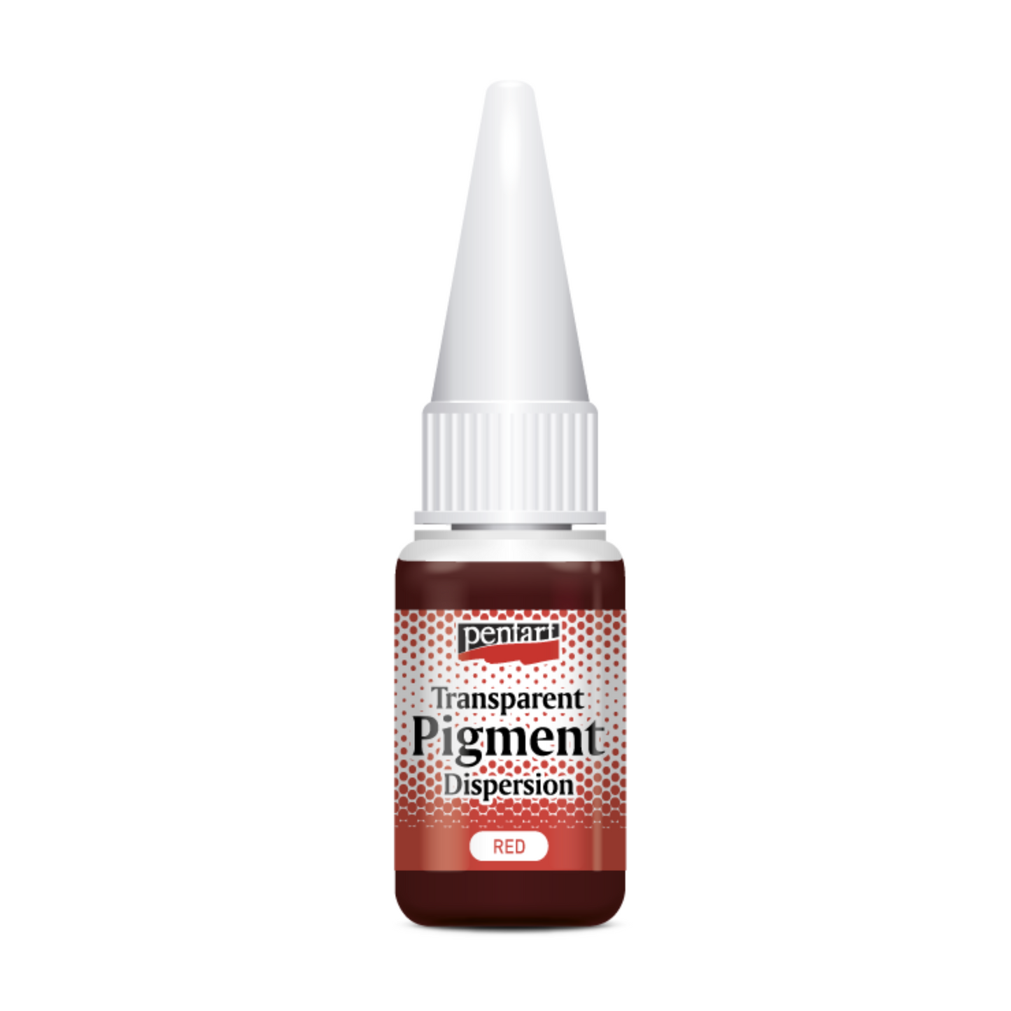 Transparent Pigment Dispersion in Red by Pentart available at Milton's Daughter.