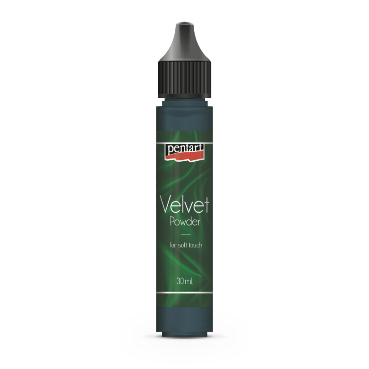 Velvet Powder by Pentart. Green 30 ml available at Milton's Daughter