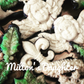 Chocolate dipped sugar cookies  using IOD Fleur De LIs Mold at Milton's Daughter