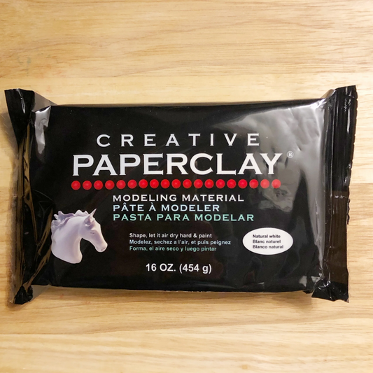 Creative Paperclay modeling clay 16 oz at Milton's Daughter