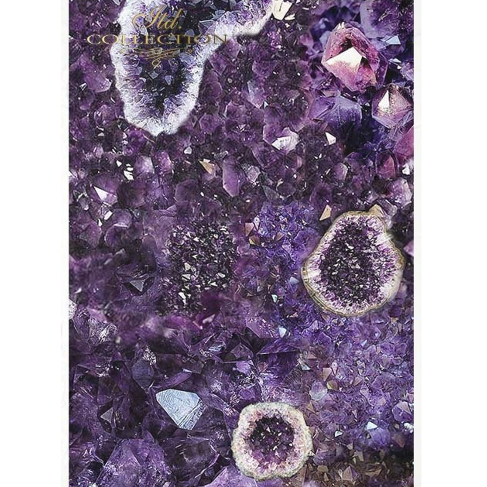 "Gemstones" decoupage rice paper 11 sheet set in size A4 available at Milton's Daughter. Page 3 of 11 sheet set.