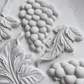 Sample casting of IOD Grapes mold by Iron Orchid Designs. Available at Milton's Daughter.