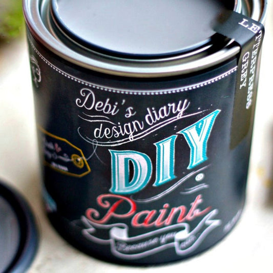 Letterpress Grey by  Debi's Design Diary DIY Paint available at Milton's Daughter