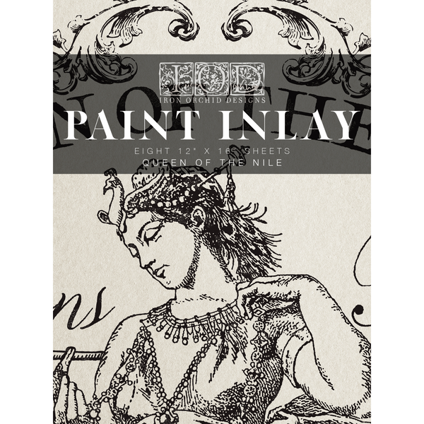Queen of the Nile Paint Inlay-IOD Transfers-Iron Orchid Designs Queen of the Nile Paint Inlay-IOD Transfers-Iron Orchid Designs