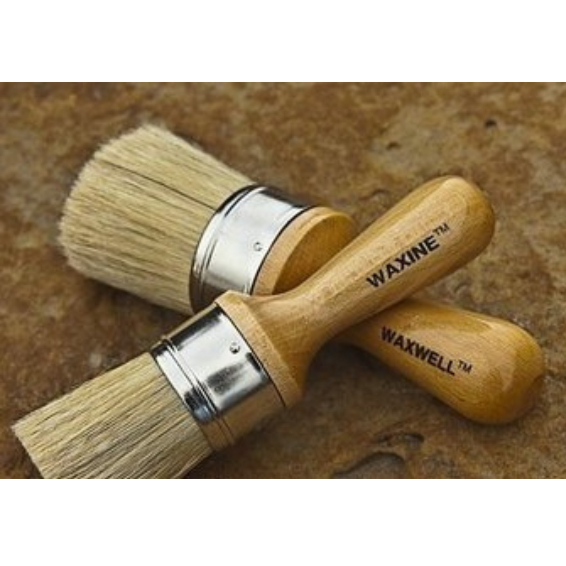 Waxine Wax Brush available at Milton's Daughter.