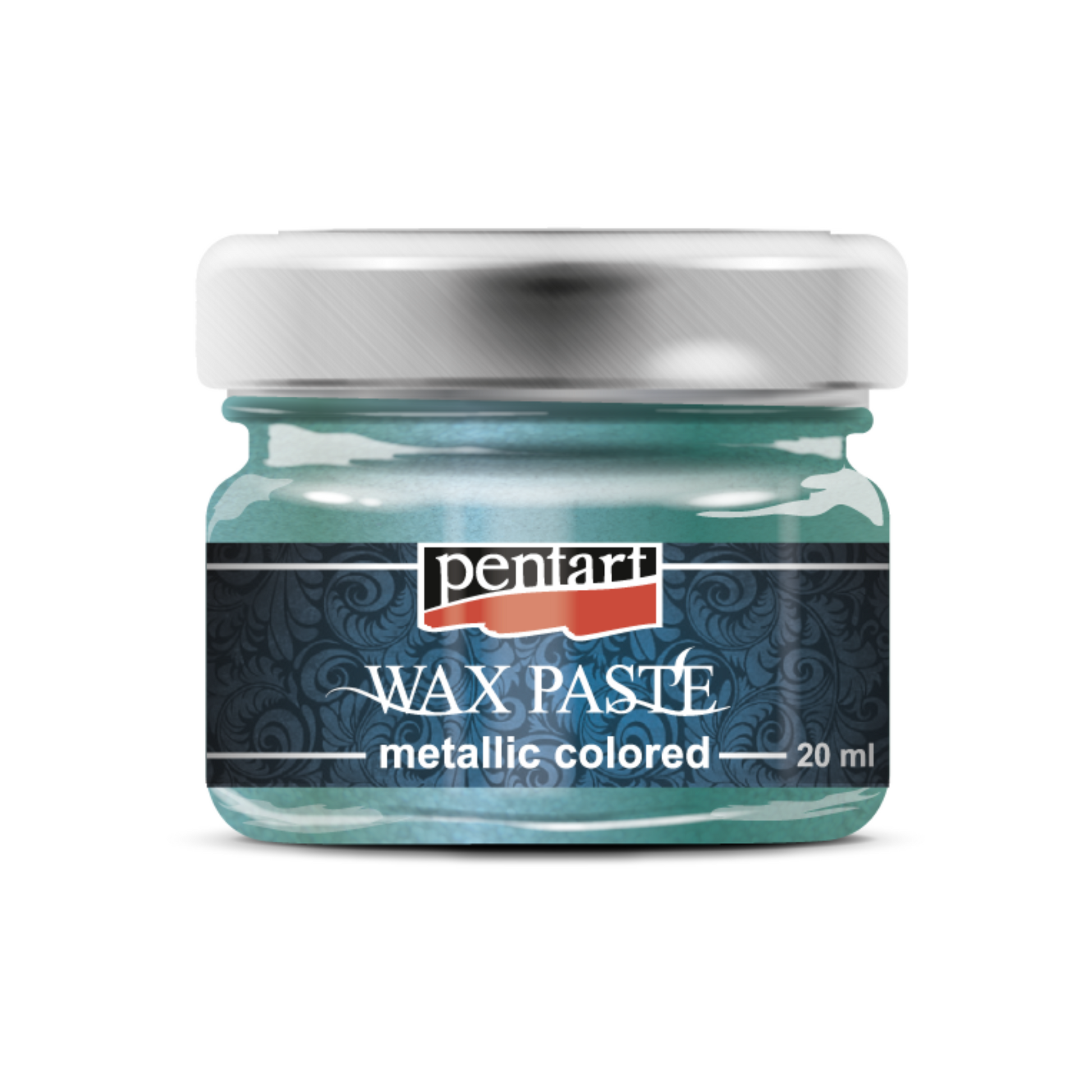 Wax Paste -Metallic Turquoise 20 ml by Pentart available at Milton's Daughter