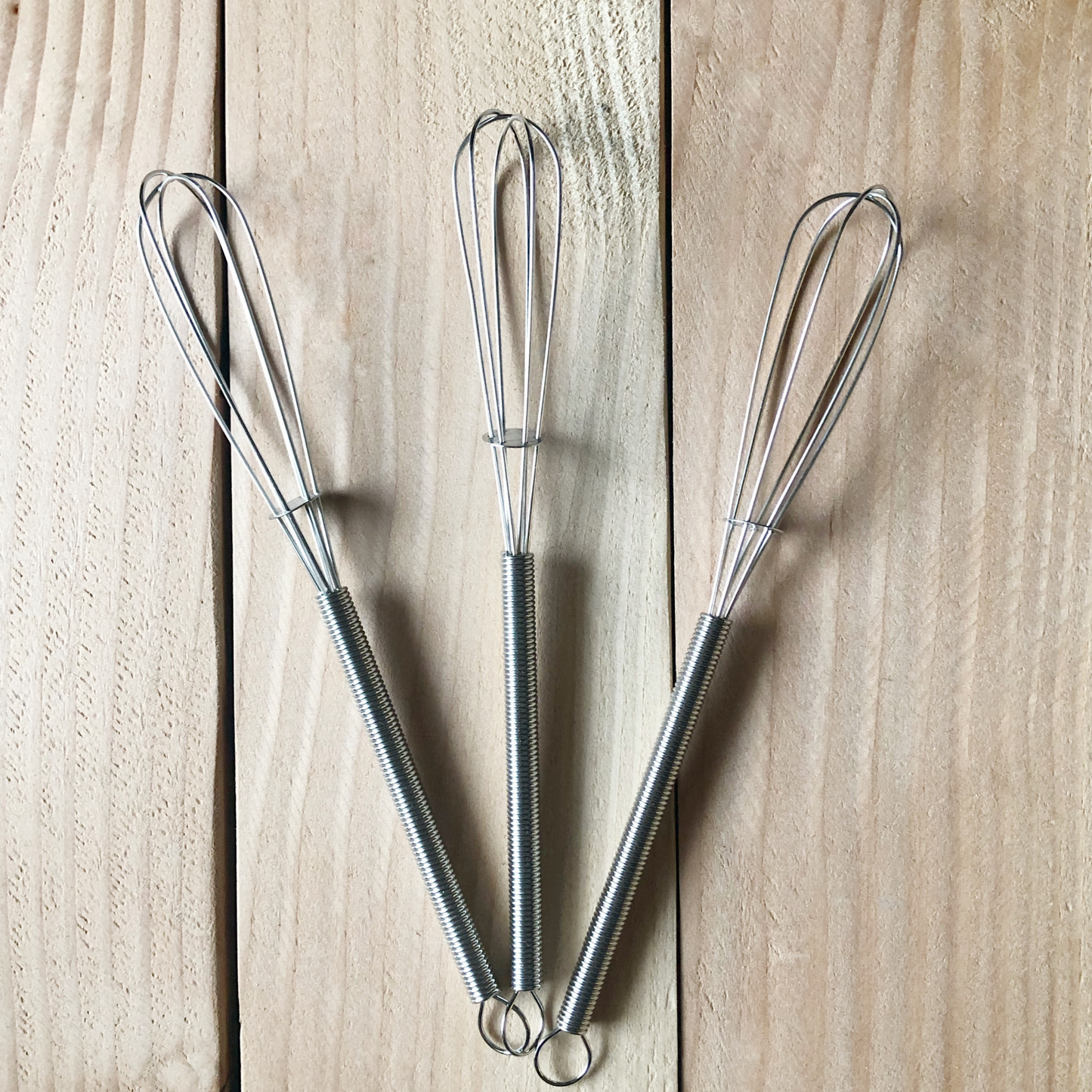 Product photo of wire mini whisk for mixing milk paint available at Milton's Daughter